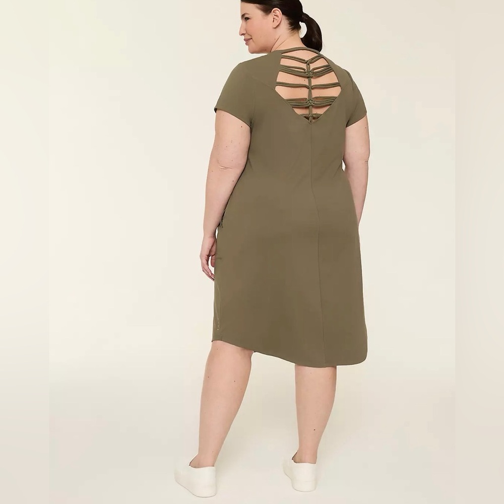 Lane Bryant Livi Soft Macrame-Back Midi Dress
(B4)